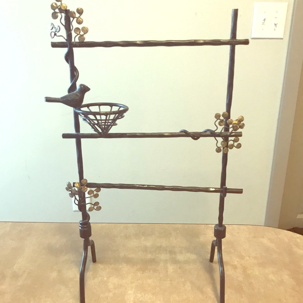 Necklace & ring holder- fun & unique jewelry stand